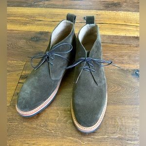 Taylor Stitch The Chukka in Weatherproof Loden Suede Size 11